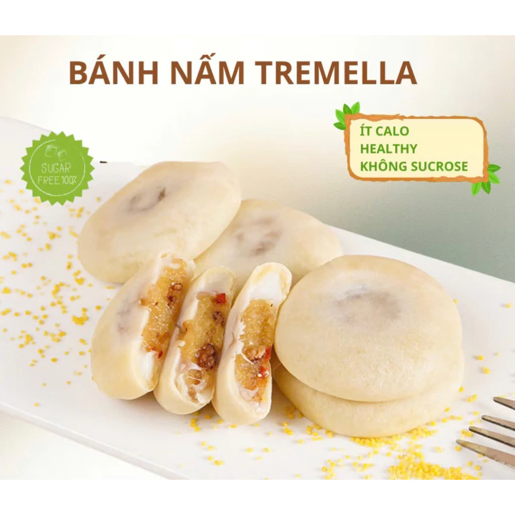 BÁNH NẤM TREMELLA Dưỡng Nhan