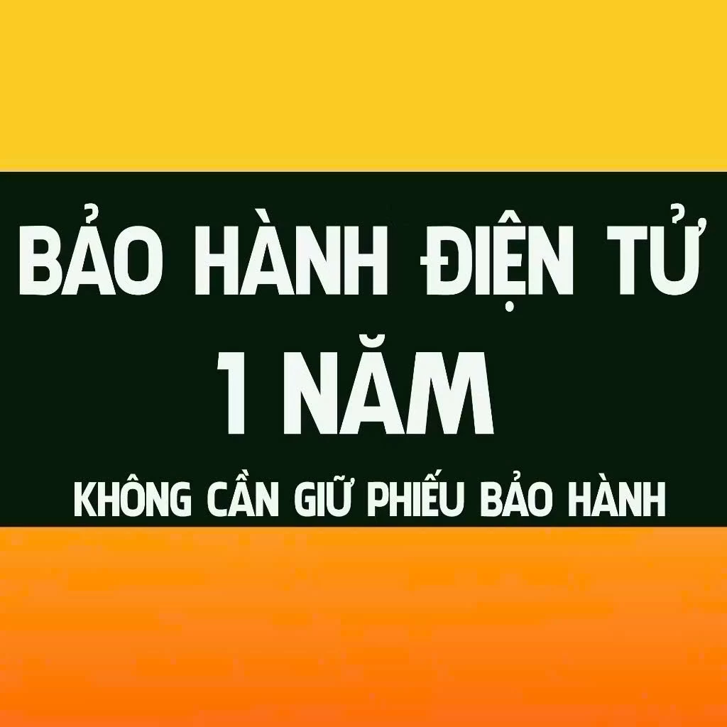 Thẻ bảo hành 12 tháng sản phẩm [KHÁCH HÀNG KHÔNG CẦN GIỮ THẺ BẢO HÀNH]