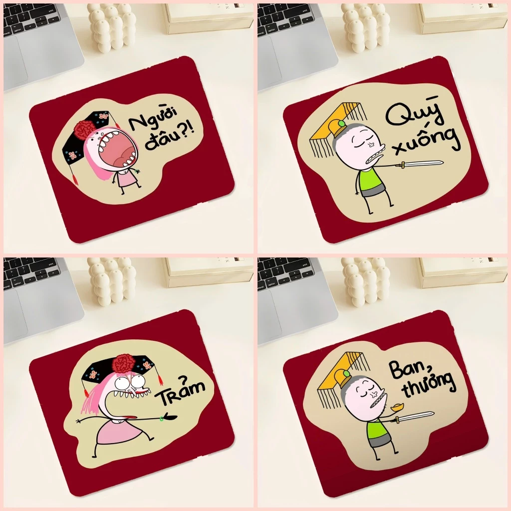 Tấm Lót Chuột In Hình Meme Hài Hước Vua Lót Chuột Mousepad Mini Cute Hoạt Hình Nhiều Mẫu Lựa Chọn