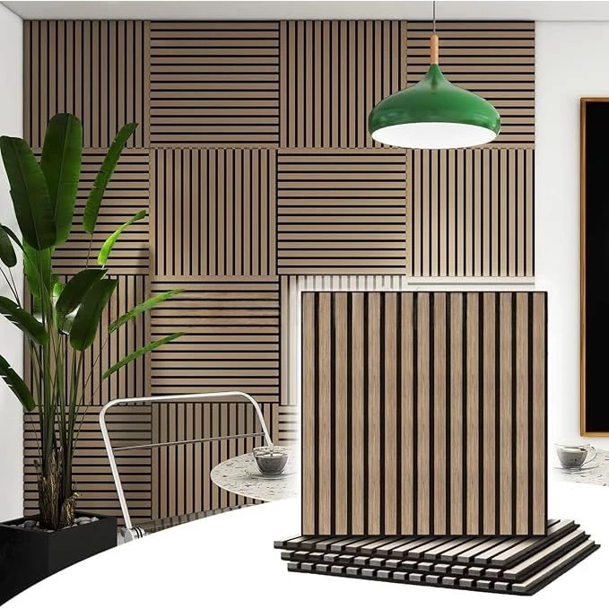 Tấm tiêu âm sợi polyester, tấm cách âm bằng nỉ tự dính dùng trang trí văn phòng, nhà ở