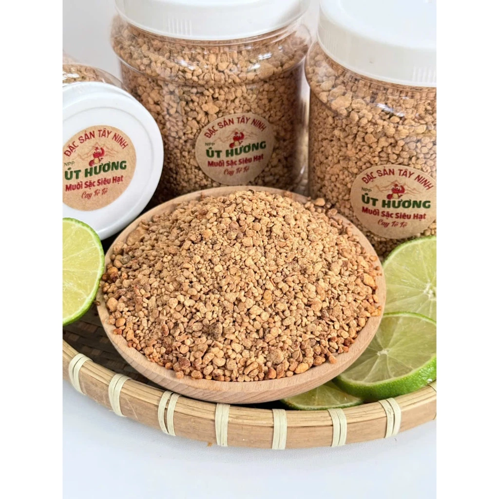 Muối sặc siêu hạt  _ CAY TÊ TÊ  ( Chay mặn đều dùng được ) _ Đặc sản tây  ninh