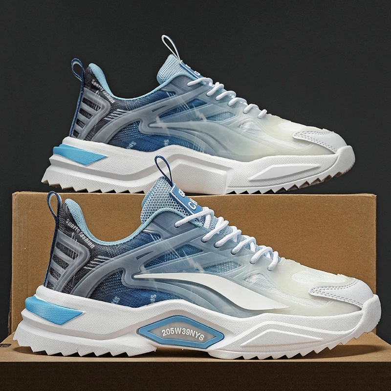 Giày Nam Sneaker Thể Thao Phong Cách Độc Đáo Mới Lạ, Trẻ Trung Năng Động, Chất Liệu Mềm Đi Êm Chân - 6066X