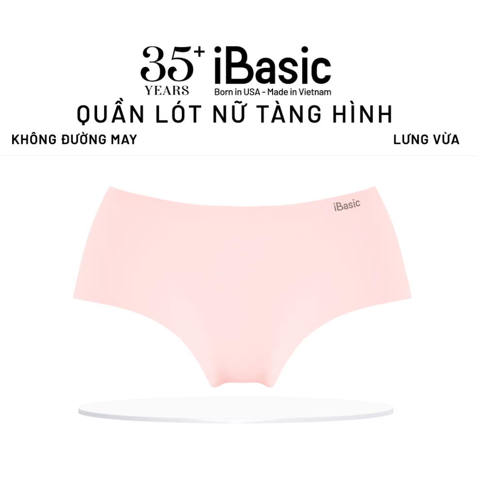 Quần lót su nữ lưng cao không đường may không lộ viền iBasic V189 Có size 5XL