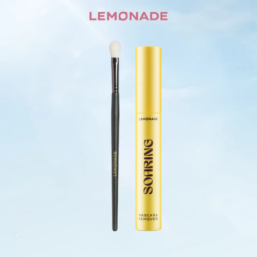 Combo Tẩy trang mi Soaring Mascara Remover 6ml và Cọ trang điểm mắt chuyên dụng Eyeshadow Brush 4g