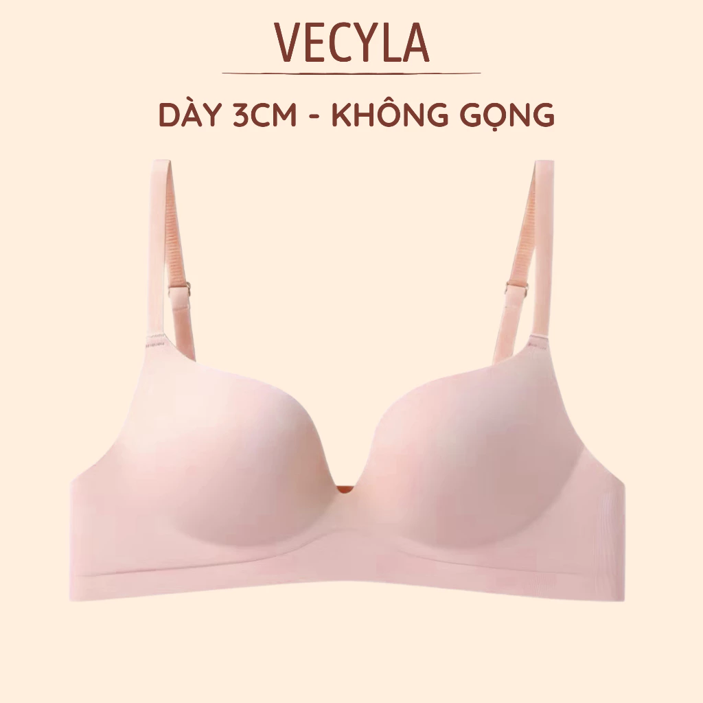 Áo Ngực Nữ VECYLA  Áo A 977 Đúc Su Không Gọng Cao Cấp Thiết Kế Nâng Ngực Quyến Rũ Điệu Đà