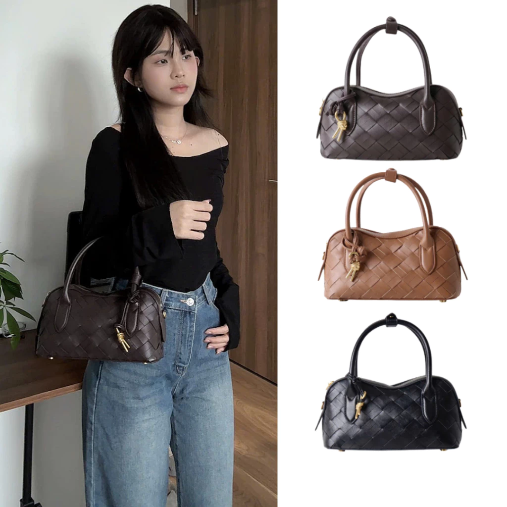 Túi Andiamo Shoulder Bag (Hàng có sẵn HCM) - Túi xách da bò hottrend hàng cao cấp