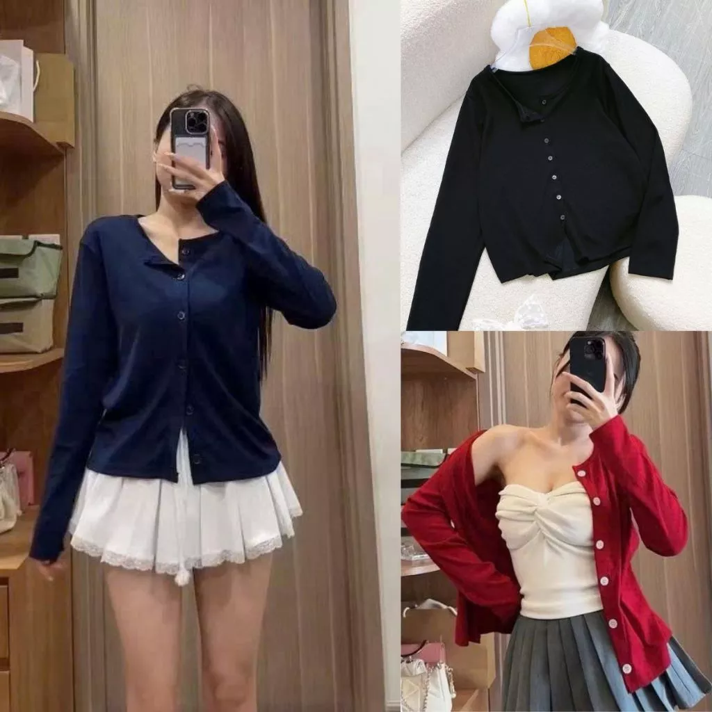 Áo cardigan bigsize nữ co giãn cho nàng mặc thu đông xinh xắn dễ phối đồ phong cách Hàn Quốc- A310
