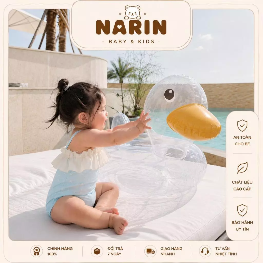 Áo bơi/ đồ bơi liền thân Monona  có viền bèo/2 dây họa tiết đáng yêu phong cách Hàn Quốc xinh xắn cho bé 6-14kg.