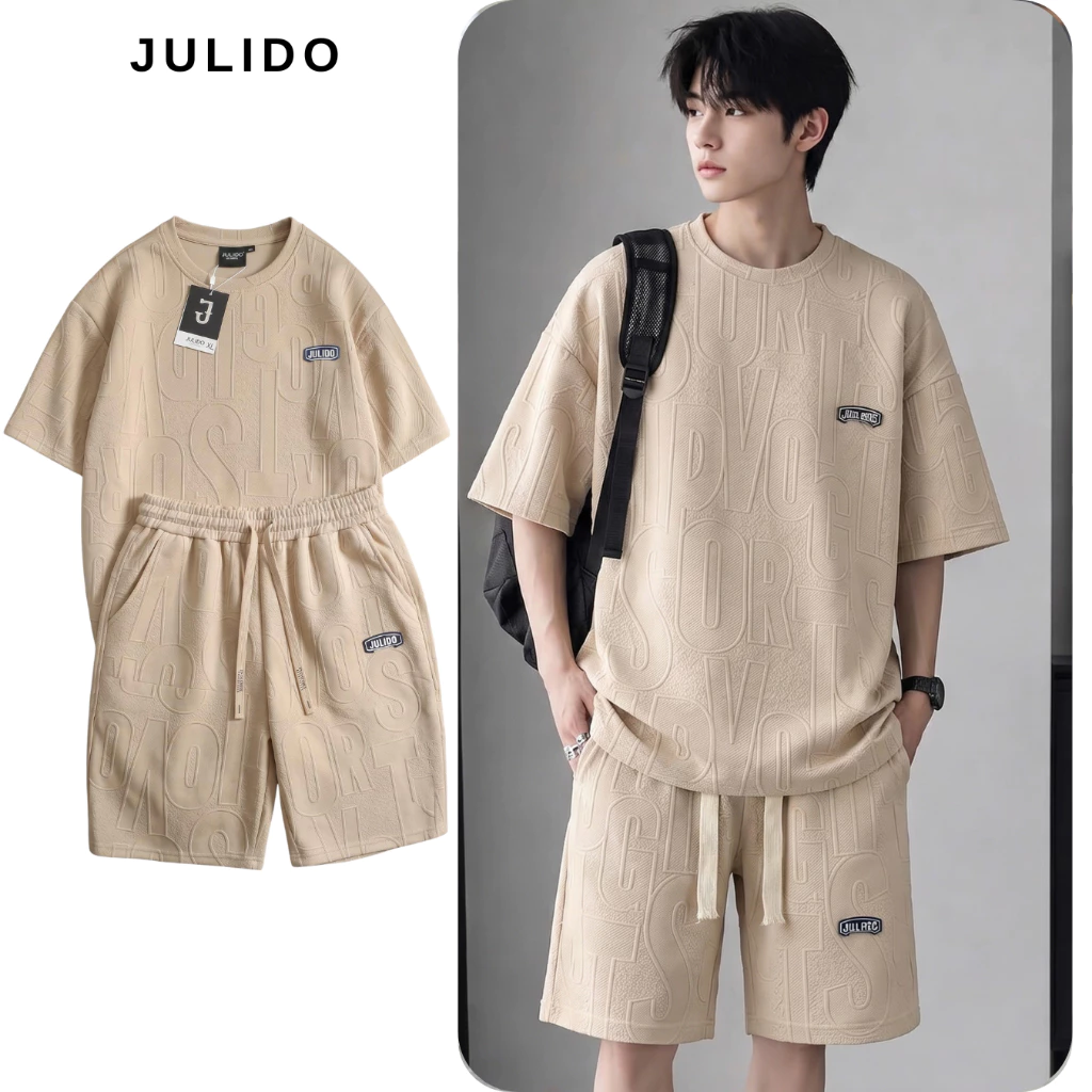 Bộ Quần Áo Thể Thao Thời Trang Nam JULIDO Form Trẻ Trung Chất Thun Co Giãn Cao Cấp