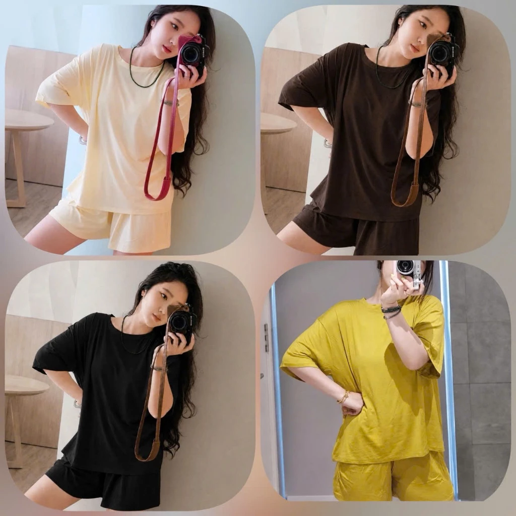 SÉT BỘ NỮ ,SÉT ĐÙI ,SÉT THUN HÈ ,SÉT THUN LẠNH TRƠN ĐÙI DẺO CO GIÃN BIGSIZE