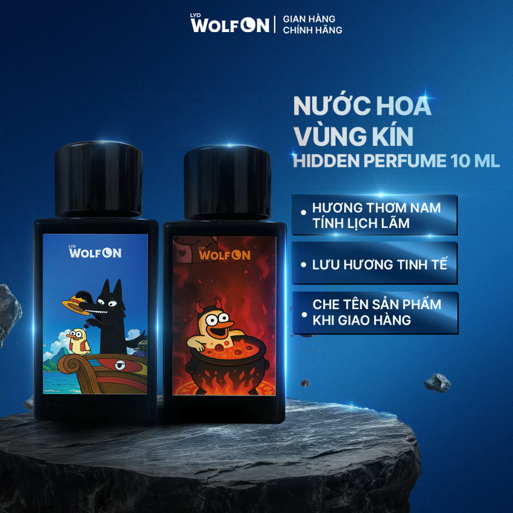 Nước Hoa Thầm Kín Hidden Perfume LYD Wolf ON 10ml