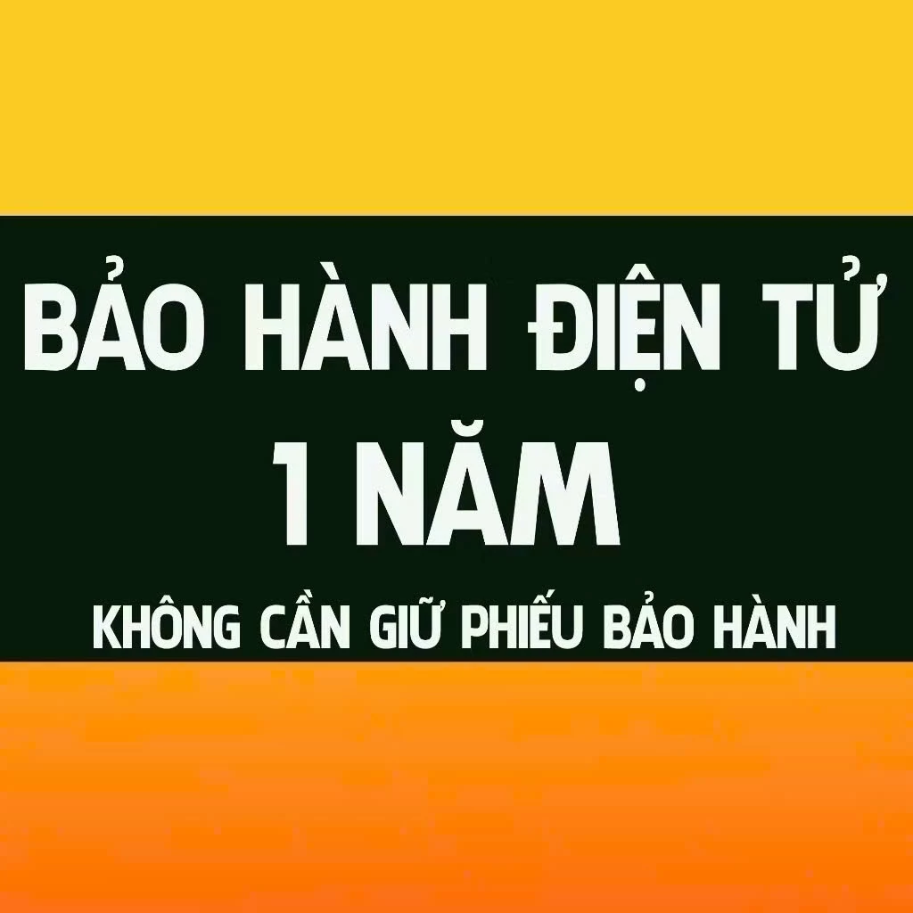 Thẻ bảo hành 12 tháng sản phẩm