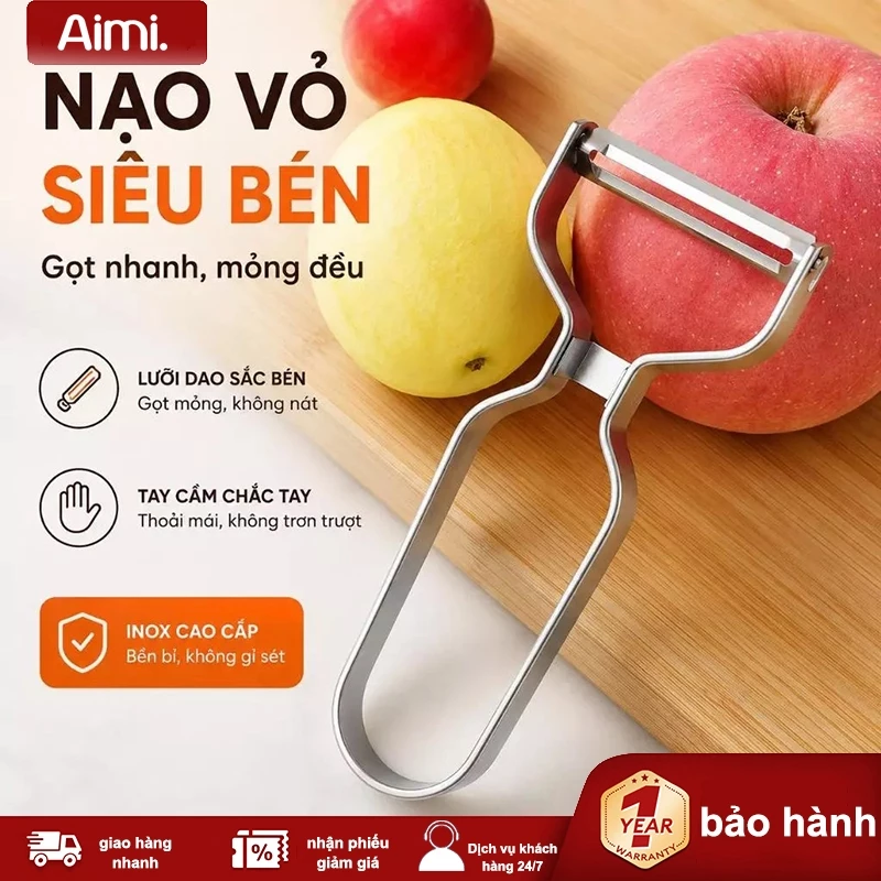 【COD】Nạo Sợi Inox 304 Bào Sợi Nạo Sợi Rau Củ Quả Nạo Sợi Salad Món Trộn