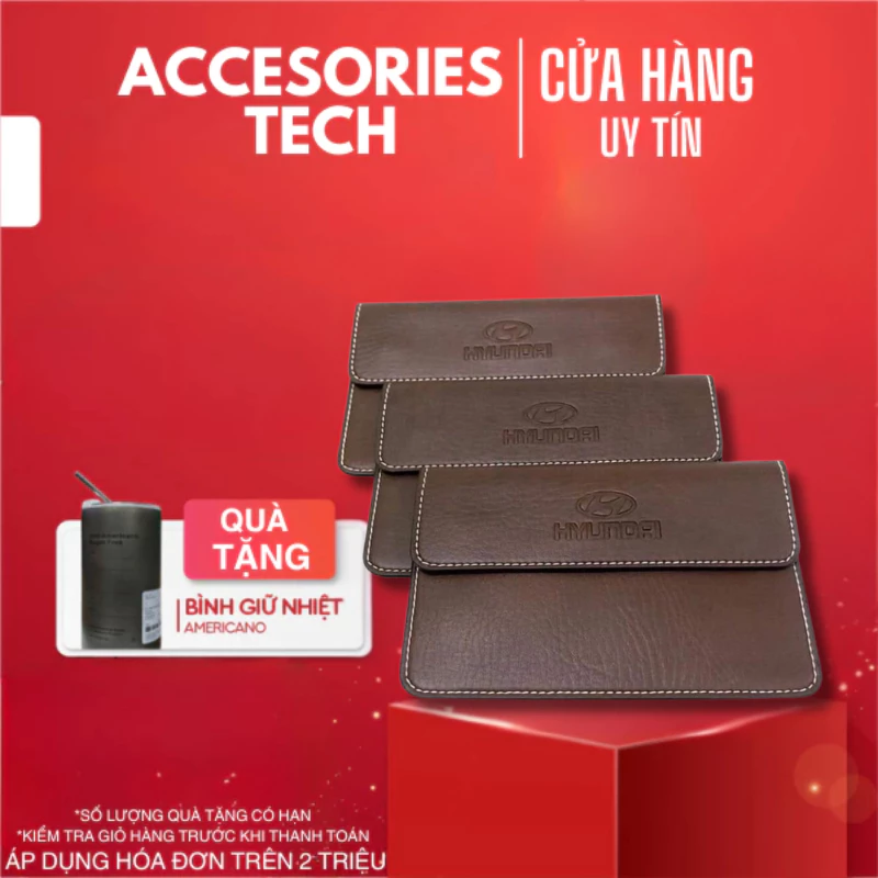 Bao da đựng giấy tờ xe hơi, bảo quản cà vẹt và giấy tờ quan trọng