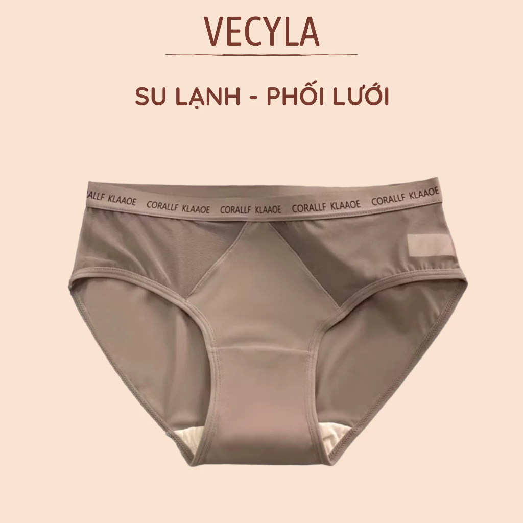 Quần lót su nữ 9220/ 7699, Quần lót chất su phối lưới mềm mịn loại 1 CHILL HOUSE
