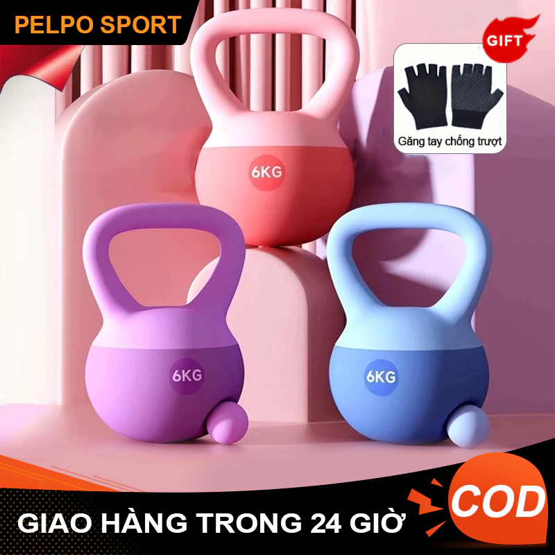 Tạ Ấm Mềm, Tạ Bình Vôi Cao Cấp Không Gây Chấn Thương An Toàn Khi Tập Luyện, Tạ Chuông Tập Tại Nhà