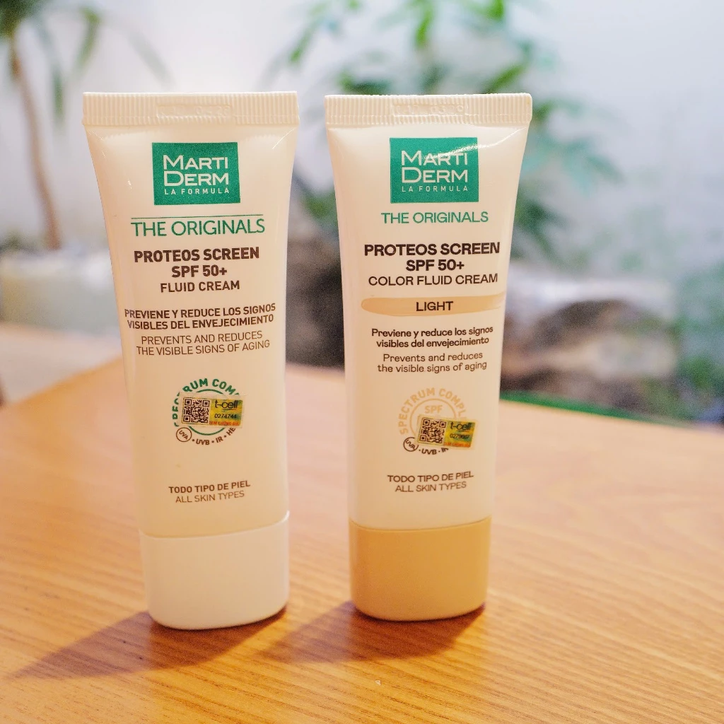 Kem Chống Nắng MartiDerm The Originals Proteos Screen SPF50+ Fluid Cream