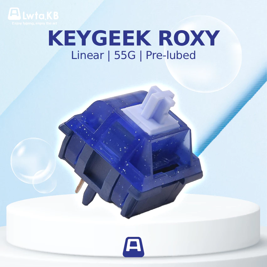 Keygeek Roxy | Switch Roxy Linear | 55G | 5 Pin dùng cho bàn phím cơ