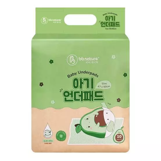 Tấm lót chống thấm đa năng BB Nature KT 47x60cm gói 10 miếng
