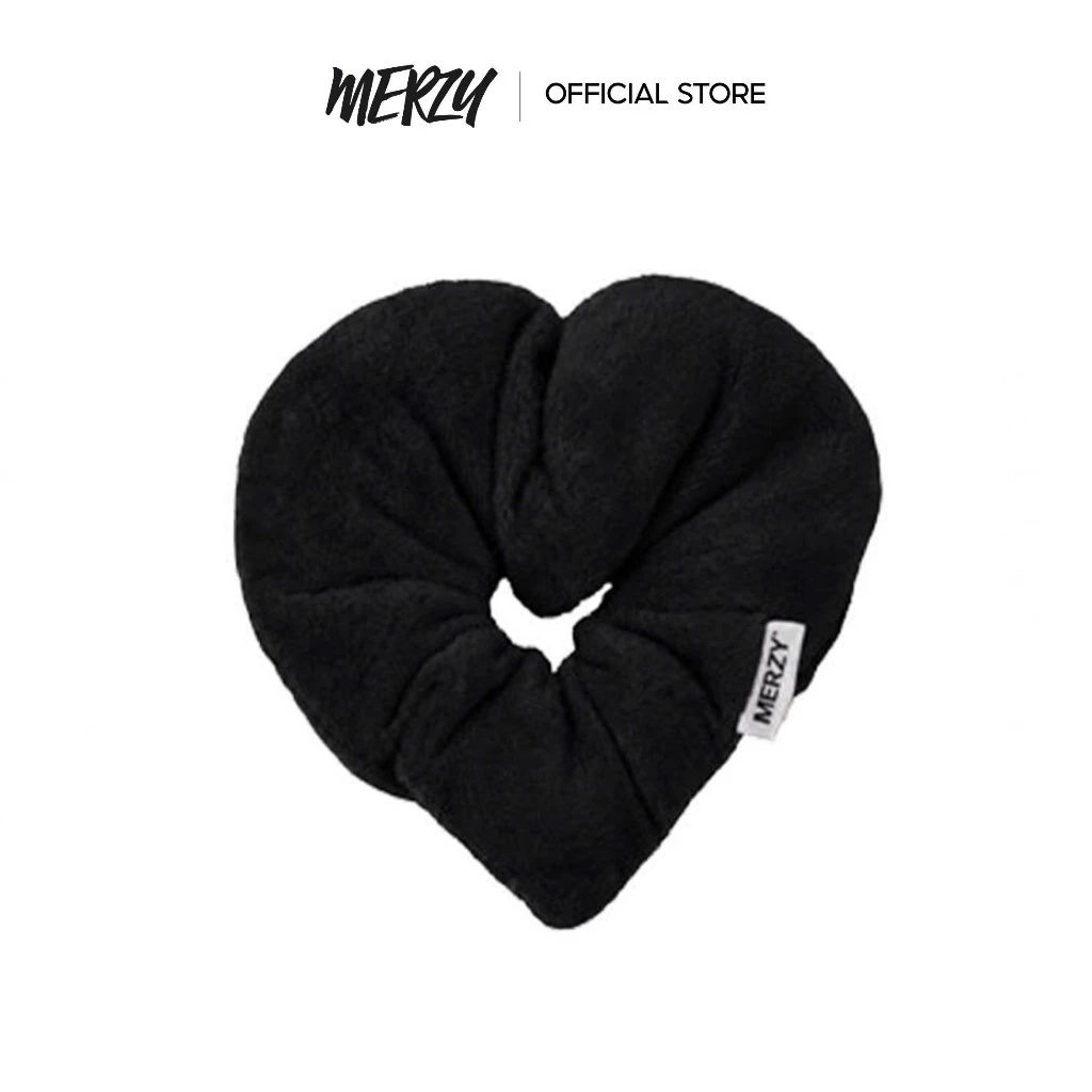 [HB GIFT] [Hàng tặng không bán] Merzy Black Scrunchie Cushion