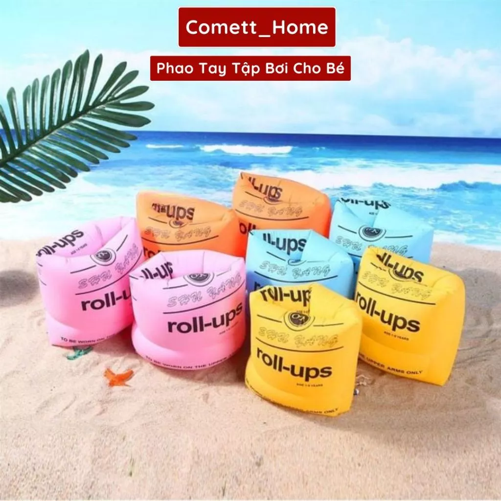Phao Băng Tay Bể Bơi - COmbo 2 Chiếc Phao Nổi Bể Bơi Trẻ Em Bơm Hơi Bể Bơi Phao Bơi Vòng Tay