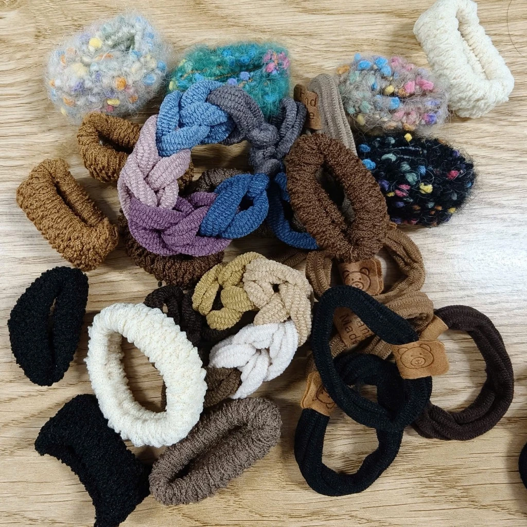 Chun buộc tóc nữ phối charm