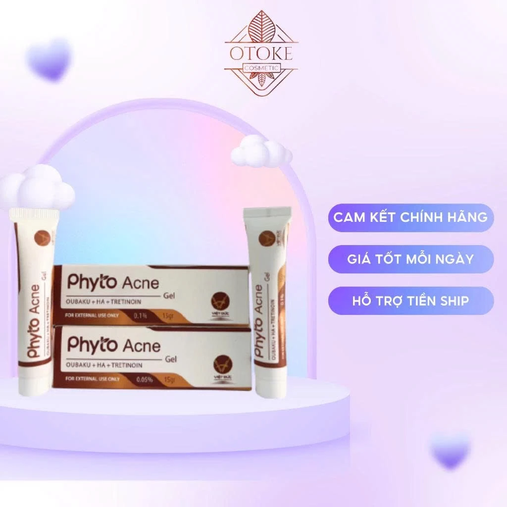 [TRỢ GIÁ] Kem giảm mụn, ngừa thâm sẹo PHYTO ACNE 7-15gr