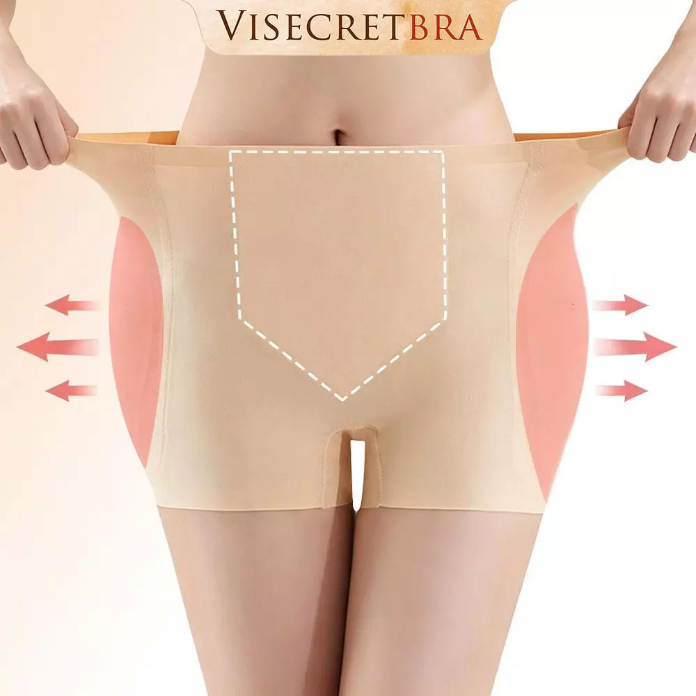 KOC -- VN251061 - VISECRETBRA Quần Độn Hông Quần Trong Nữ Dáng Ngắn Cạp Vừa Chất Su Đúc Thoáng Khí Định Hình Mềm Mịn