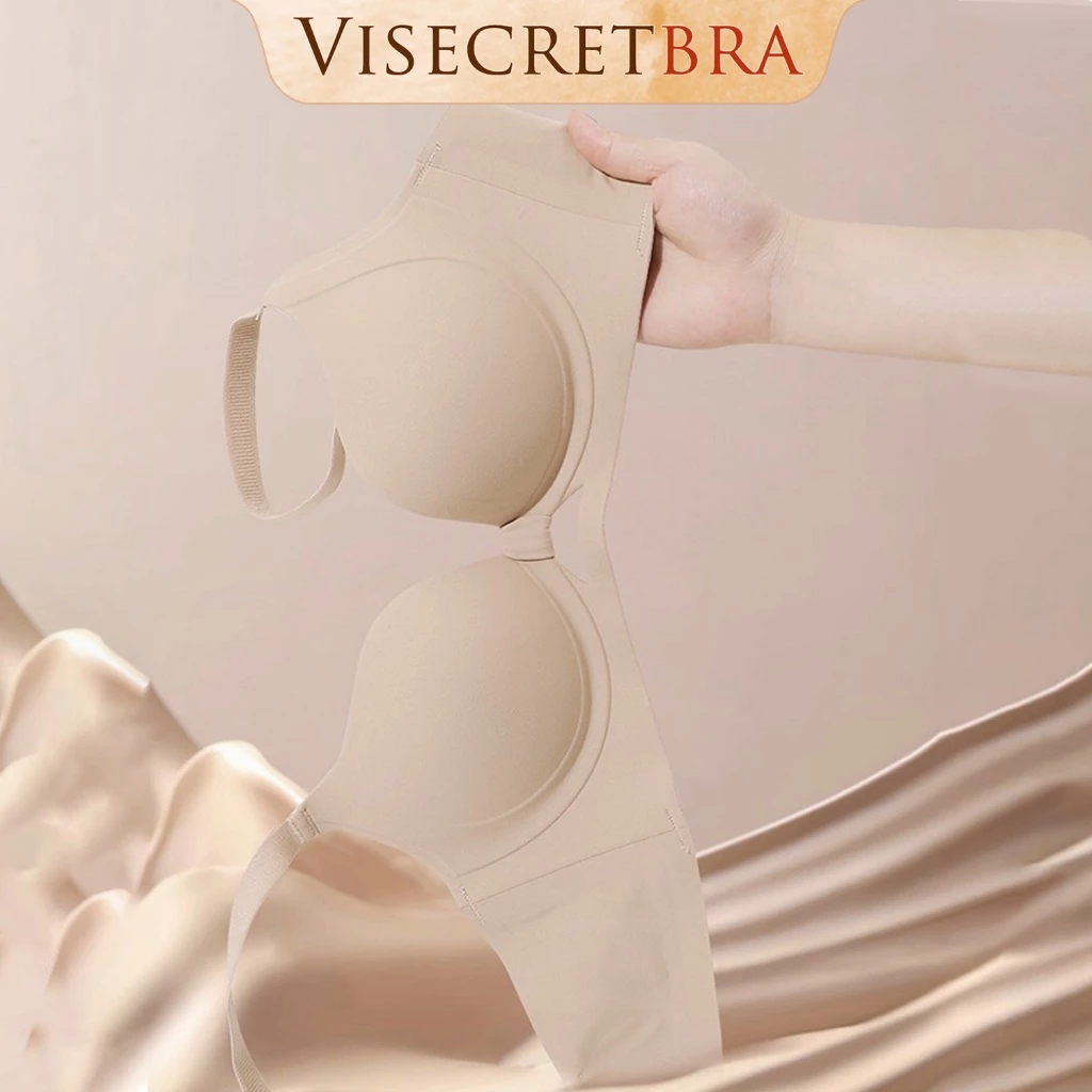 KOC - 250863 -- VISECRETBRA Áo Ngực Bra Áo Lót Nữ Su Đúc Mút Đệm Dày Vừa Thoáng Khí Nâng Ngực Nhẹ Bảng Lưng Thưòng