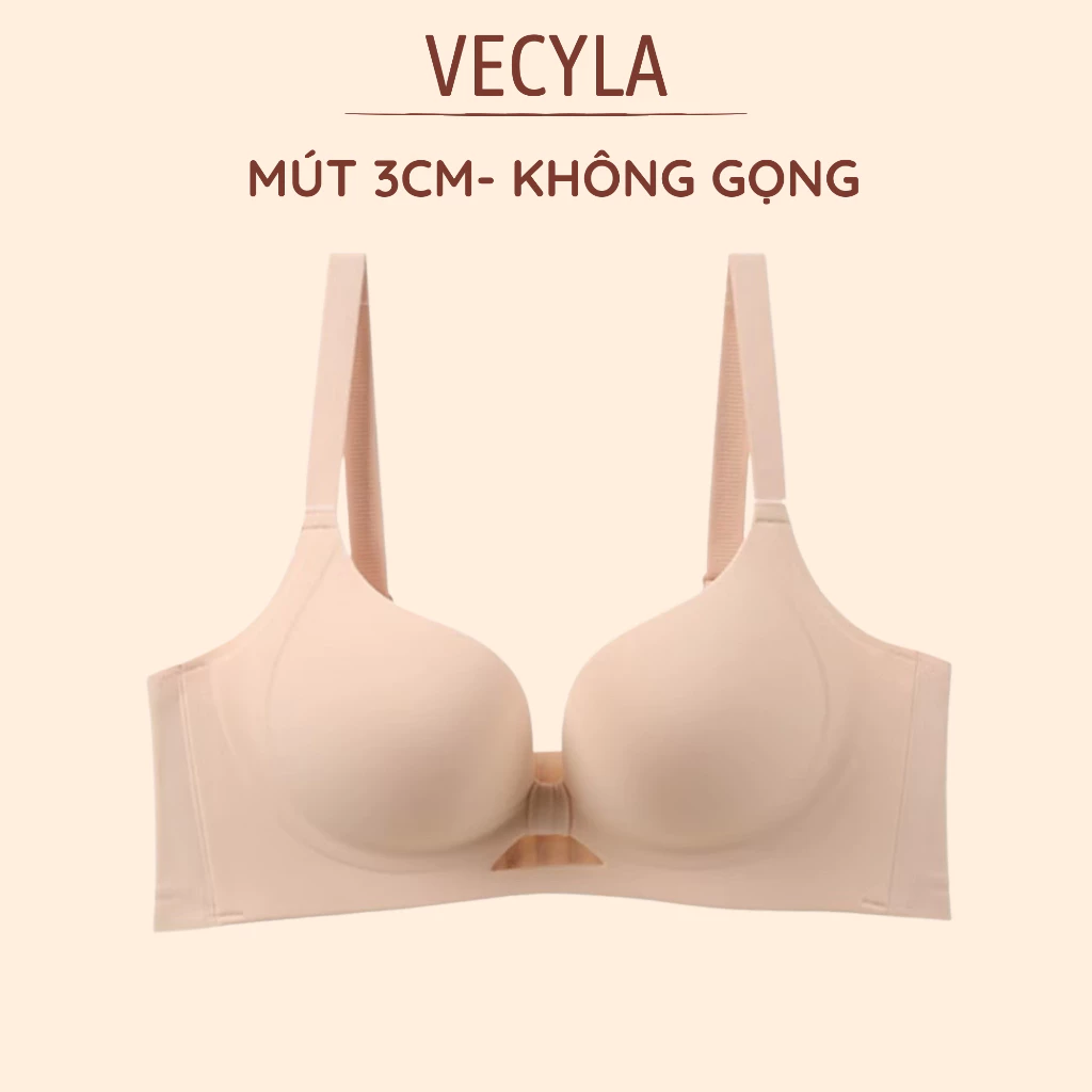 [Tặng dây nối áo] Áo ngực nữ VECYLA - Áo lót nữ A 2278 cao cấp đệm vừa 3cm không lộ viền chống xệ nâng ngực