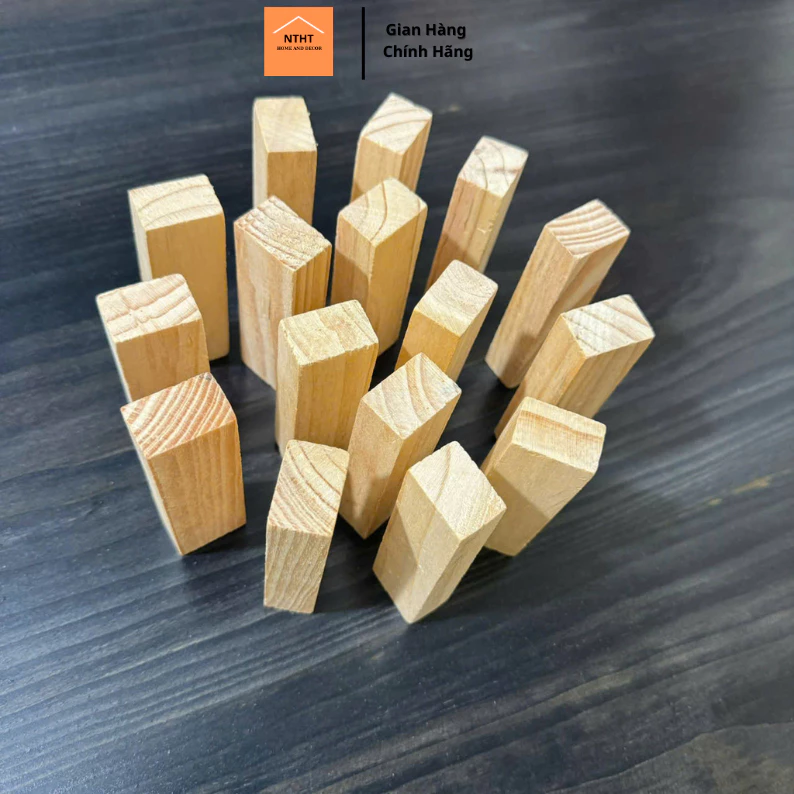 Bộ đồ chơi xếp gỗ 60 thanh phát triển trí tuệ cho bé - domino - DECOR HT