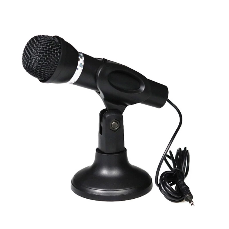 Micro có dây Jack 3.5mm cho Máy vi tính Laptop - Điện thoại - Học online, Thu âm, Karaoke, Voice chat