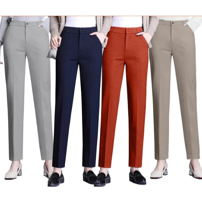 Quần tây công sở nữ kiểu mới vải cotton lạnh nhiều màu QT231