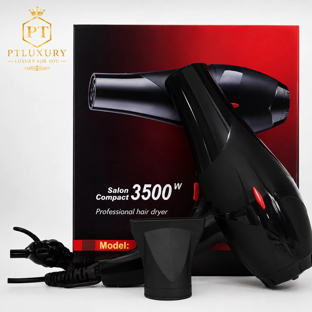 Máy Sấy Tóc PTLUXURY 2 Chiều Nóng Lạnh Công Suất Lớn Cao Cấp kèm đầu thổi mạnh