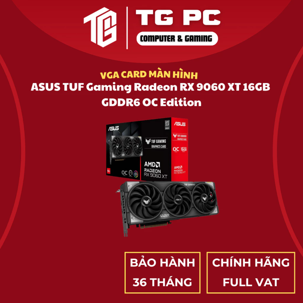 Ảnh sản phẩm: Radeon RX 9060 XT 16GB