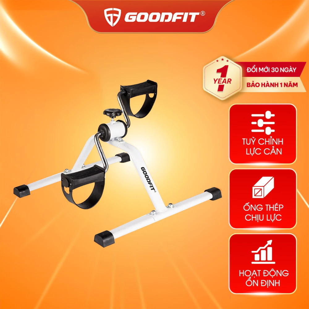 Xe đạp thể dục mini tháo lắp tại nhà, văn phòng GoodFit GF003MB