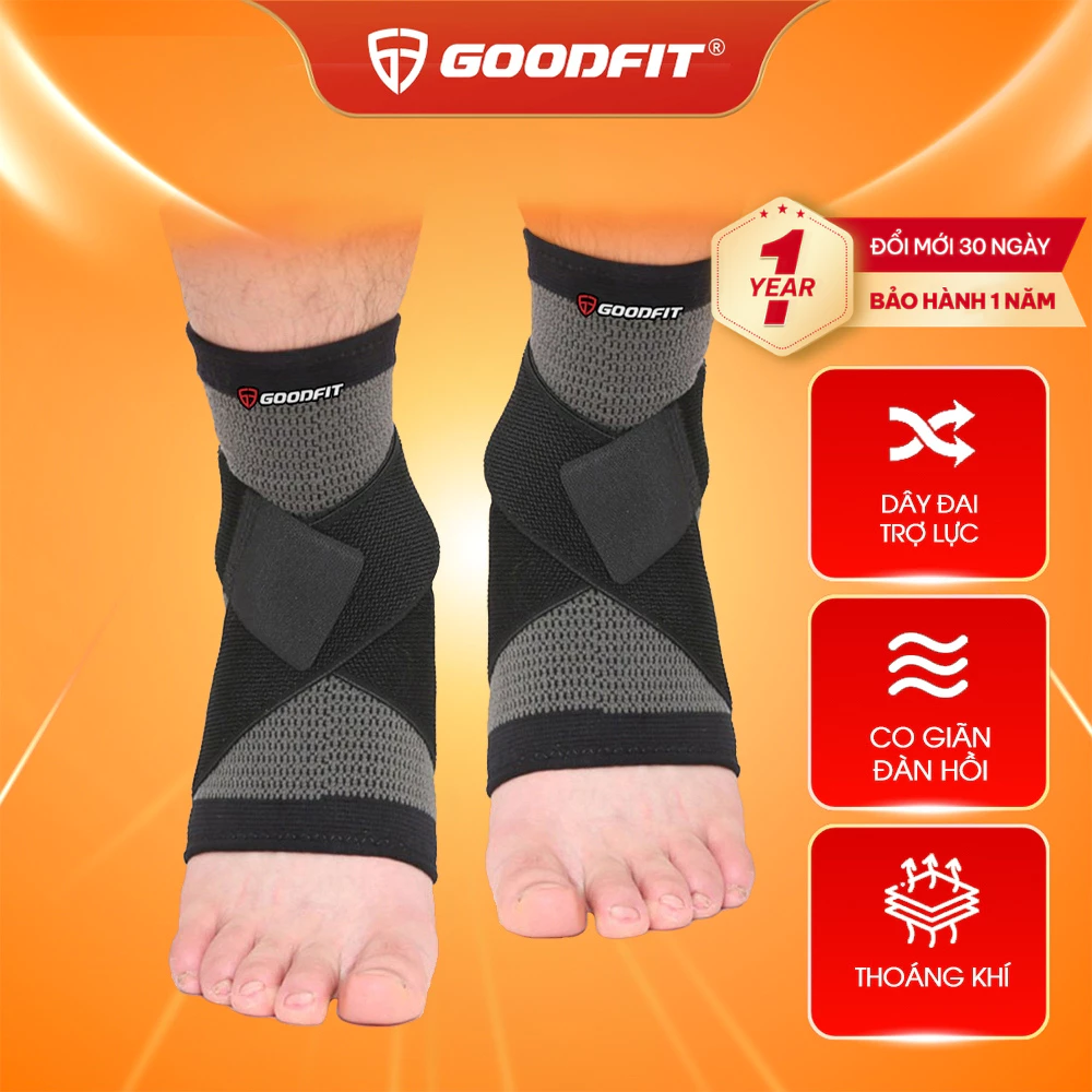 Băng cổ chân, bó cổ chân, bảo vệ mắt cá chân thể thao đàn hồi GoodFit GF614A