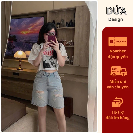 P31 Áo Nelly Form Rộng Dáng Croptop Hoạ Tiết Hình In Sắc Nét Chất Cotton Mềm Mịn Dễ Phối Đồ