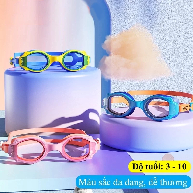 [Wx]Kính bơi trẻ em, độ nét cao, chống nước, chống sương, gọng nhỏ Cho Bé Trai Bé Gái 2-8 Tuổi
