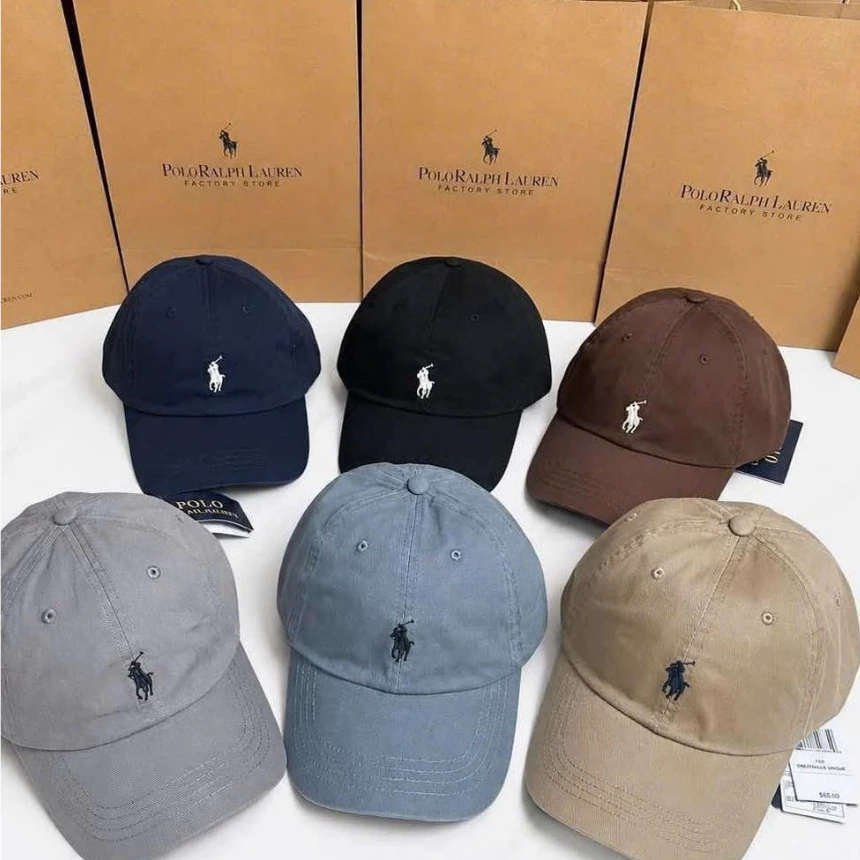 (CHÍNH HÃNG) Mũ nón RALPHLAUREN structure ball cap unisex nam nữ HOT hit thời trang