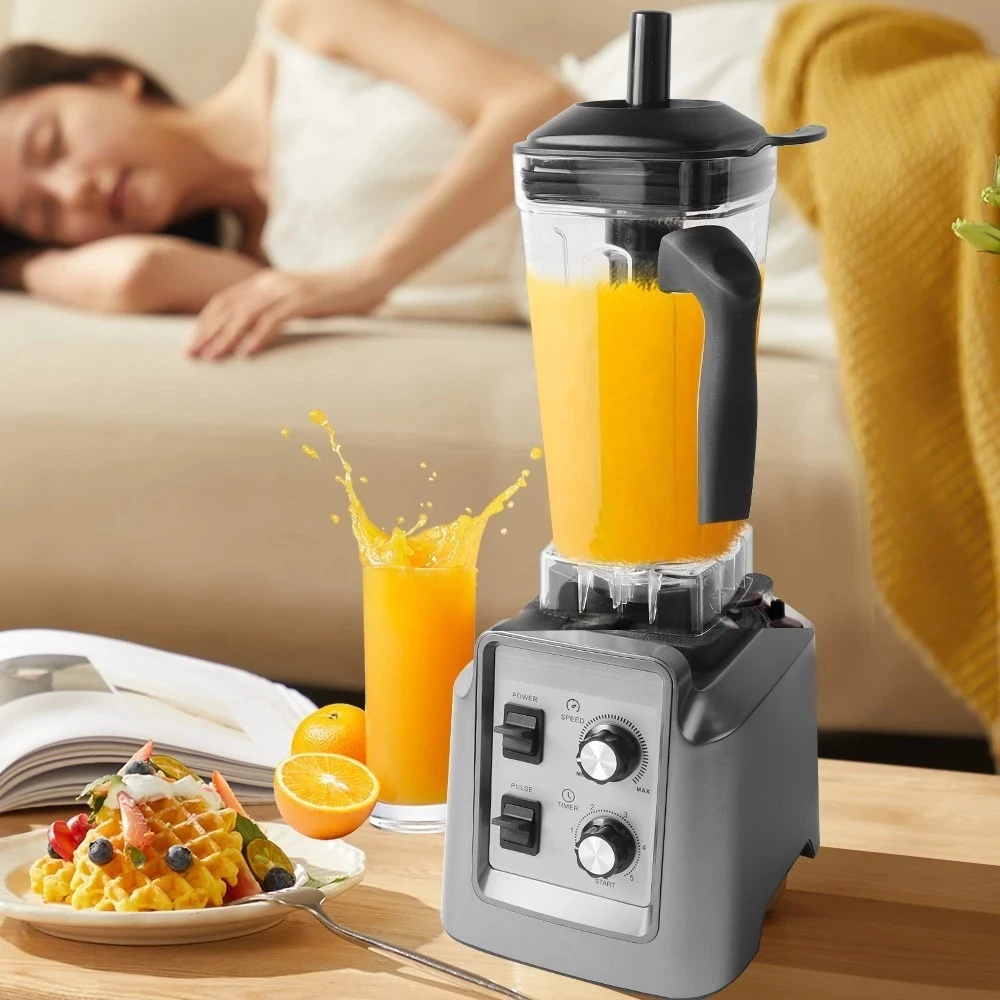 Máy Xay Sinh Tố Đa Năng KAW K-88 Kèm 2 Cối, Lõi Đồng Công Suất Mạnh, Xay Thịt Xay Đá Màu Ghi