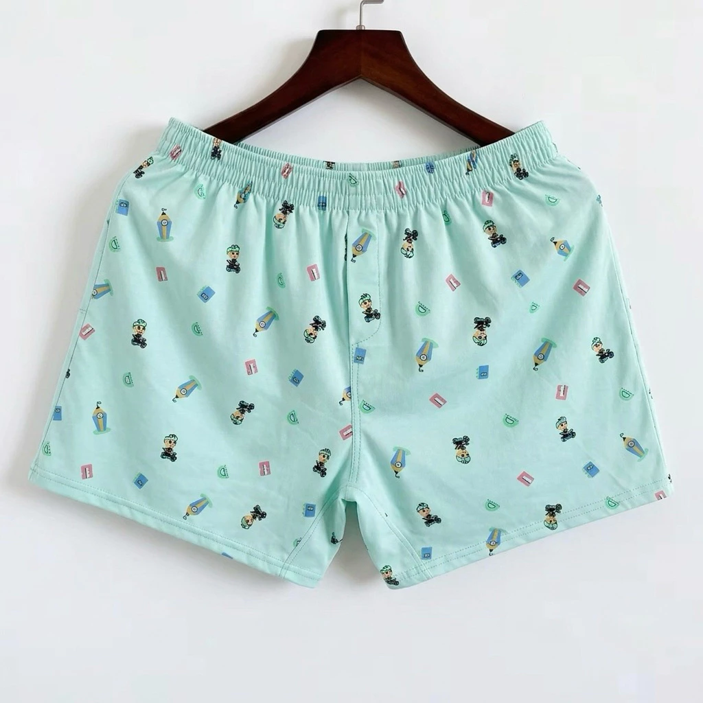 [Deal Mở Bán] Quần Đùi Nam Nữ The Spark Form Rộng Cotton Mềm Mặc Nhà, Mặc Ngủ – Nhiều Họa Tiết
