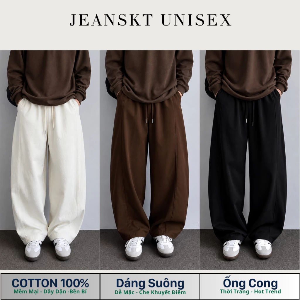 Quần Kaki Nam Ống Suông Form Đẹp Cotton Cao Cấp Tôn Dáng Che Khuyết Điểm - JEANSKT