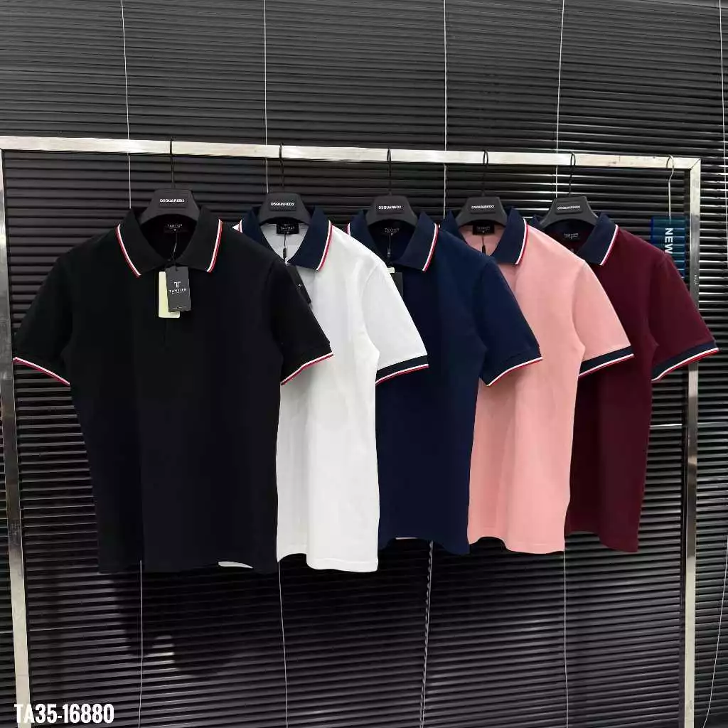 [DEAL MỞ BÁN] Áo Polo Thêu Full Chất Cotton Gai 280gsm Cao Cấp Dày Dặn, HÀNG QC 2026