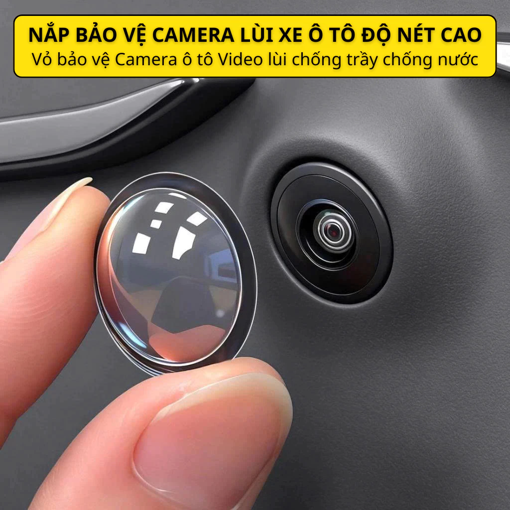 Màng bảo vệ ống kính camera ô tô, nắp bảo vệ ống kính camera lùi, bảo vệ camera lùi chống mưa.