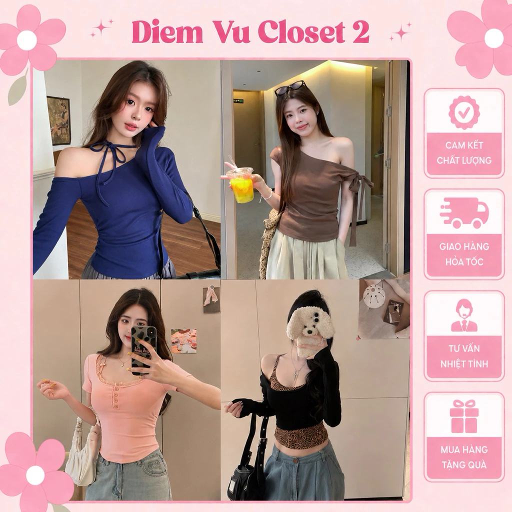 (CÓ MÚT NGỰC) Áo thun cotton có sẵn mút ngực/ đệm ngực thoáng mát tiện lợi, áo thun phong cách Hàn Quốc dễ thương