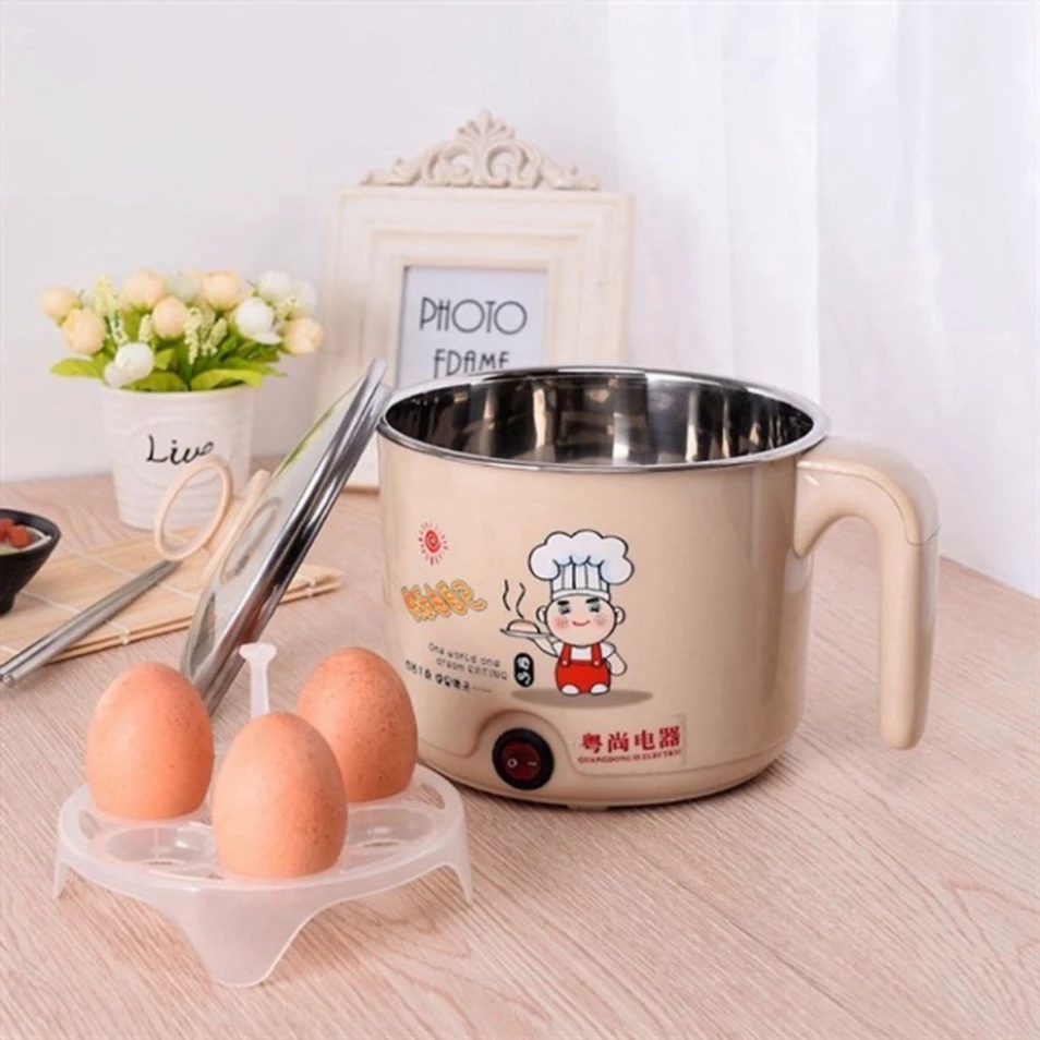 Ca Nấu Mì Chống Dính Đa Năng Nhanh Sôi Tiết Kiệm Điện Tiện