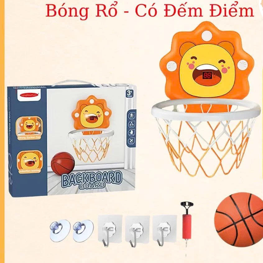 [Sale 50%]  Đồ Chơi Bóng Rổ Có Bảng Chấm Điểm Cảm Ứng Cao Cấp, Đồ Chơi Vận Động Ngoài Trời Giúp Tăng Chiều C