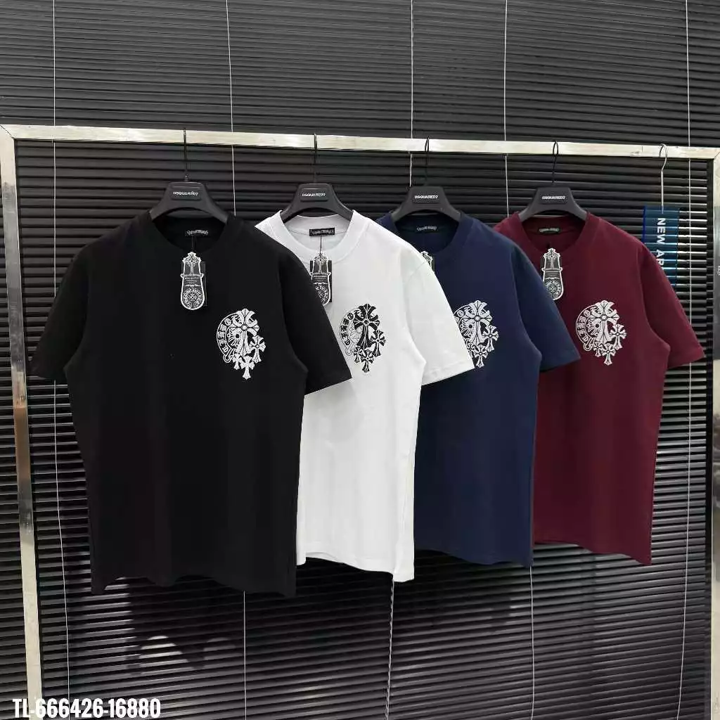 [DEAL MỞ BÁN] Áo Phông Chôm Thêu Full Chất Cotton 280gsm Cao Cấp Dày HÀNG QC 2026