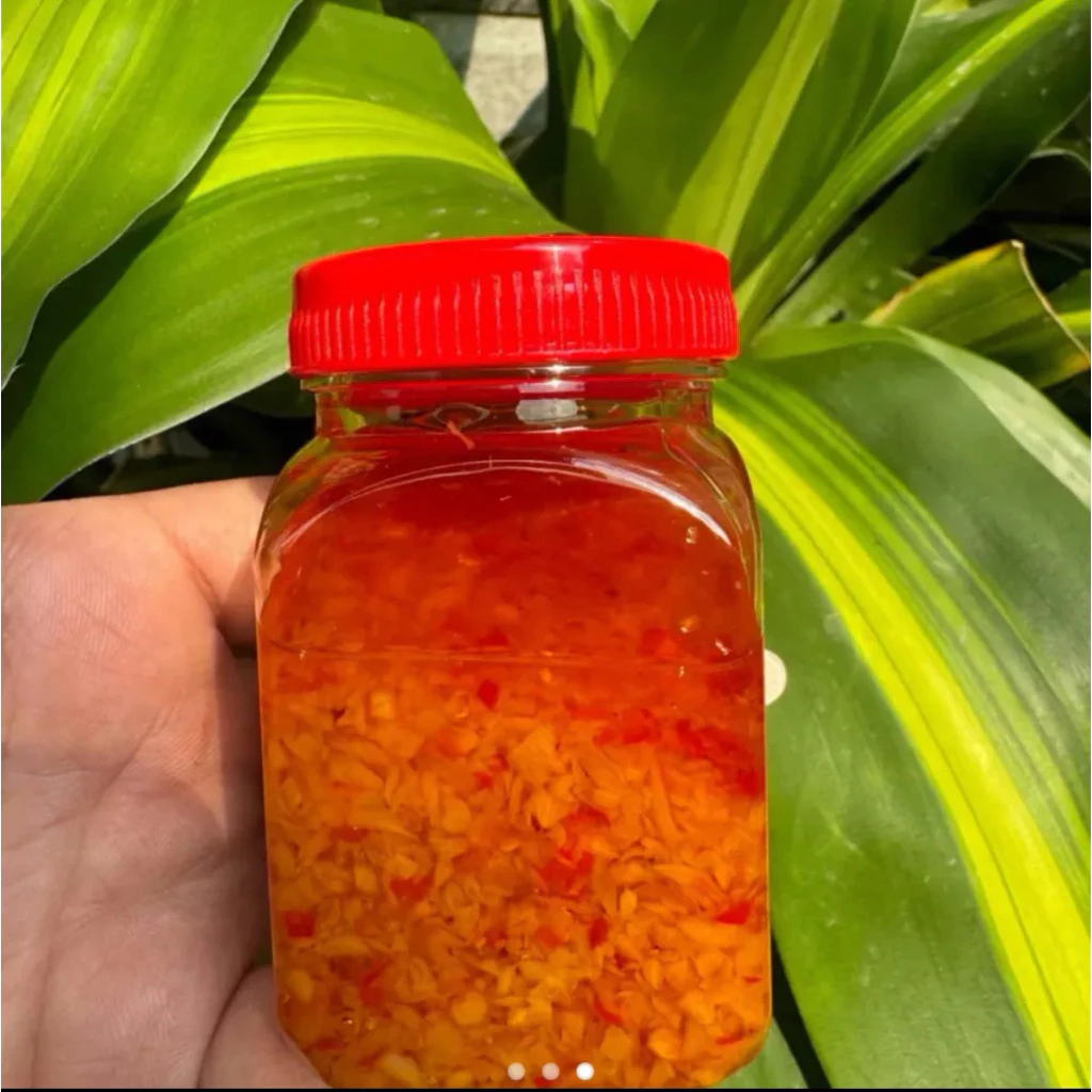 Ớt Sate Tỏi chai 100ml